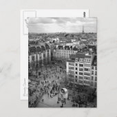 Postkarte Pompidou (Vorne/Hinten)