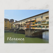 Postkarte Ponte Vecchio (Vorderseite)