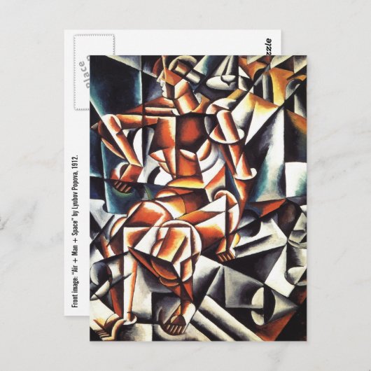 Postkarte Popova (Vorne/Hinten)