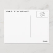 Postkarte Popova (Rückseite)