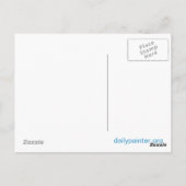 Postkarte: Porland Head Light Malerei Postkarte (Rückseite)