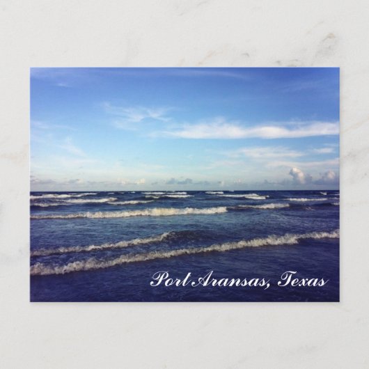 Postkarte - Port Aransas, TX (Vorderseite)