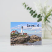 Postkarte Portland Head Lighthouse (Stehend Vorderseite)
