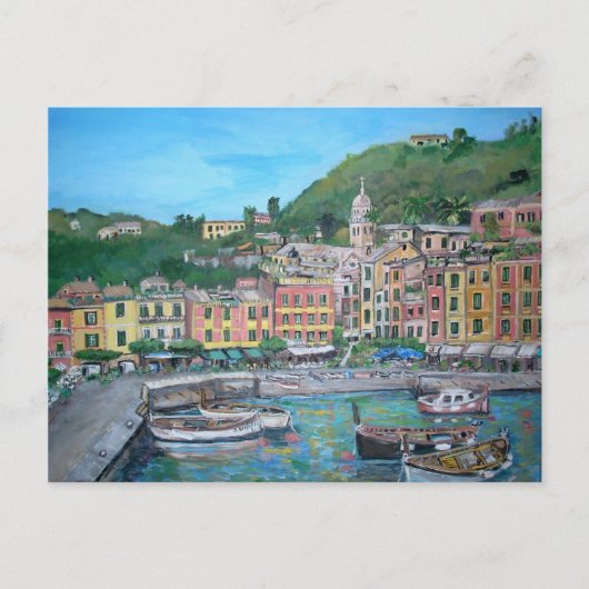 Postkarte - Portofino (Vorderseite)
