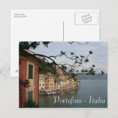 Postkarte - Portofino Italia (Vorne/Hinten)