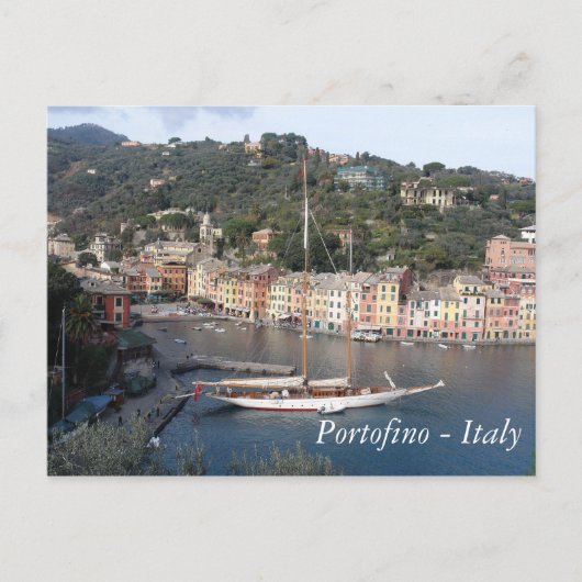 Postkarte - Portofino - Italien (Vorderseite)