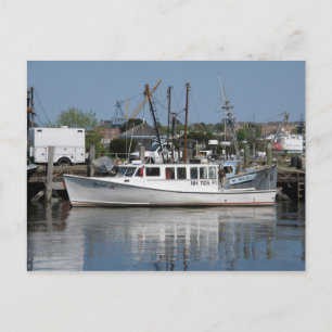 Postkarte Portsmouth Hafen