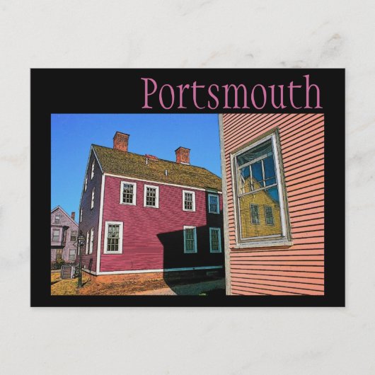 Postkarte Portsmouth (NH) (Vorderseite)
