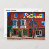 Postkarte Portsmouth (NH) (Vorne/Hinten)