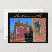 Postkarte Portsmouth (NH) (Vorne/Hinten)