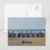 Postkarte / Postal Zarautz (Vorne/Hinten)