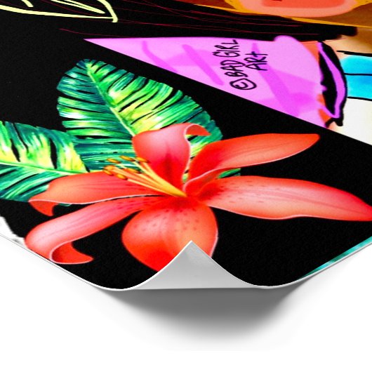 Postkarte Poster (Ecke)