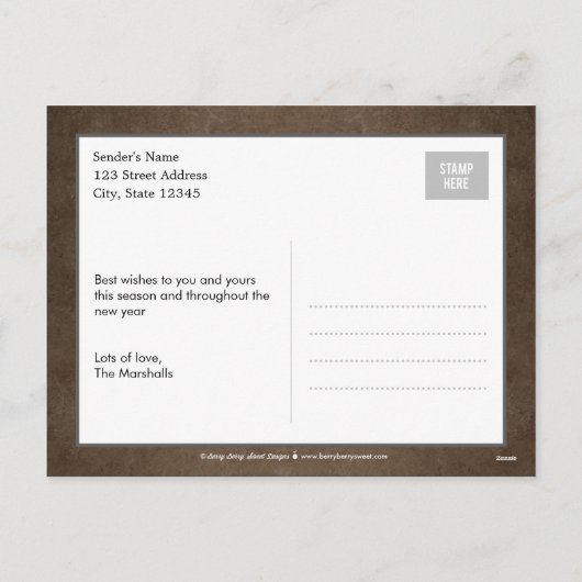 Postkarte Postkarte (Rückseite)