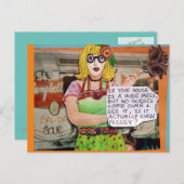 Postkarte- Postkarte (Vorne/Hinten)