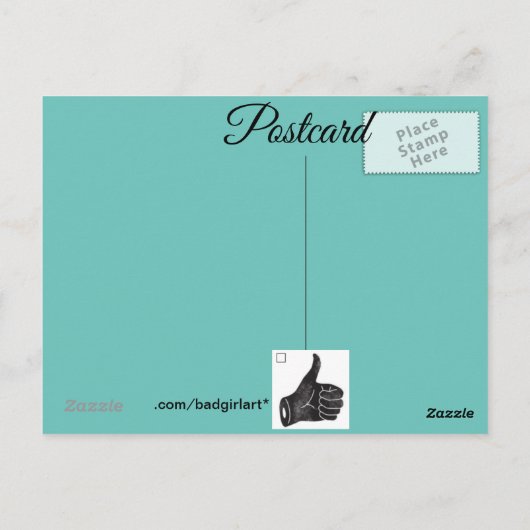 POSTKARTE- POSTKARTE (Rückseite)
