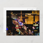 Postkarte / Postkarte Las Vegas Strip (Vorne/Hinten)
