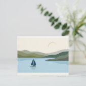 Postkarte - Postkarte mit Landschaft  (Stehend Vorderseite)