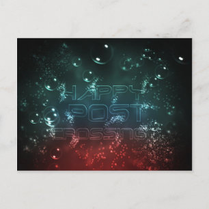 Postkarte "Postüberqueren unter Wasser"