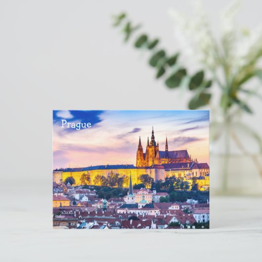 Postkarte Prag (Stehend Vorderseite)
