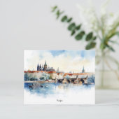 Postkarte Prag (Stehend Vorderseite)