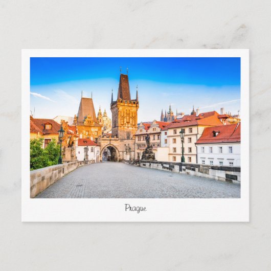 Postkarte Prag in Tschechien (Vorderseite)