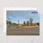 Postkarte - Prayagraj - Indien (Vorne/Hinten)