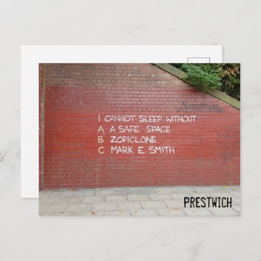 Postkarte Prestwich (Vorne/Hinten)