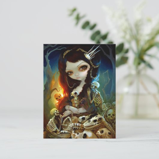 Postkarte "Princess of Bones" (Stehend Vorderseite)