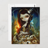 Postkarte "Princess of Bones" (Vorne/Hinten)