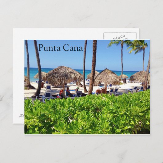 Postkarte Punta Cana (Vorne/Hinten)