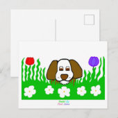 Postkarte "Pup N Play" (Vorne/Hinten)