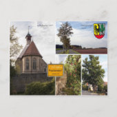 Postkarte Puschendorf Sehenwürdig keiiten (Vorderseite)