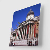 Postkarte Quadratische Wanduhr (Winkel)