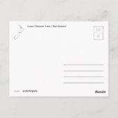 Postkarte Queen Charlotte Track (Neuseeland) (Rückseite)