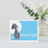 Postkarte (R)EVOLUTION, DARWIN SAGTE (Stehend Vorderseite)