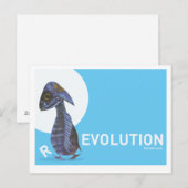 Postkarte (R)EVOLUTION, DARWIN SAGTE (Vorne/Hinten)