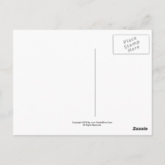 Postkarte - RAINBOW MARTINI (Rückseite)