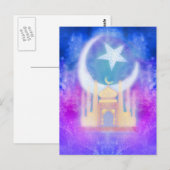 Postkarte Ramadans Kareem (Vorne/Hinten)