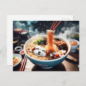 Postkarte Ramen (Vorne/Hinten)
