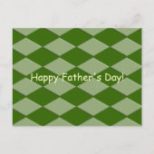 Postkarte - Raute Grüße (Vorderseite)