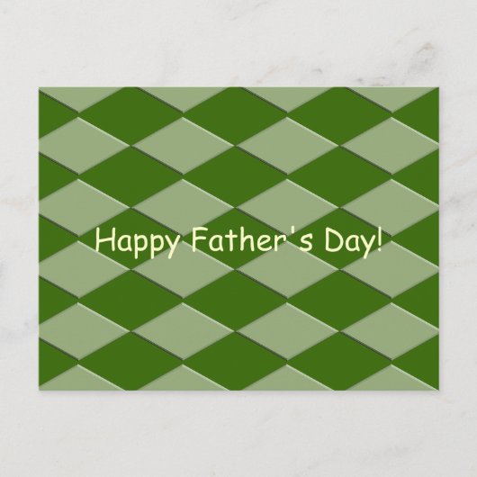 Postkarte - Raute Grüße (Vorderseite)