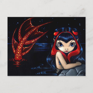 Postkarte "Red Tails Mermaid"