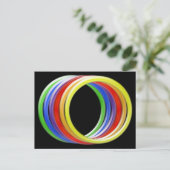 Postkarte - Regenbogen (Stehend Vorderseite)