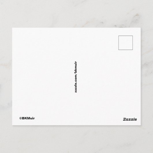 Postkarte - Regenbogen (Rückseite)