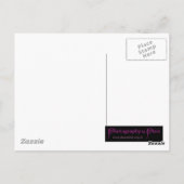 Postkarte - Regenbogen Abstraktes Muster wirbeln (Rückseite)