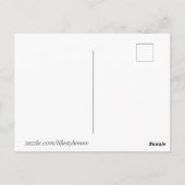 Postkarte - Regenbogenherz - Sie brauchen nur Lieb (Rückseite)