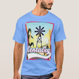 Postkarte Reise Kentucky T-Shirt