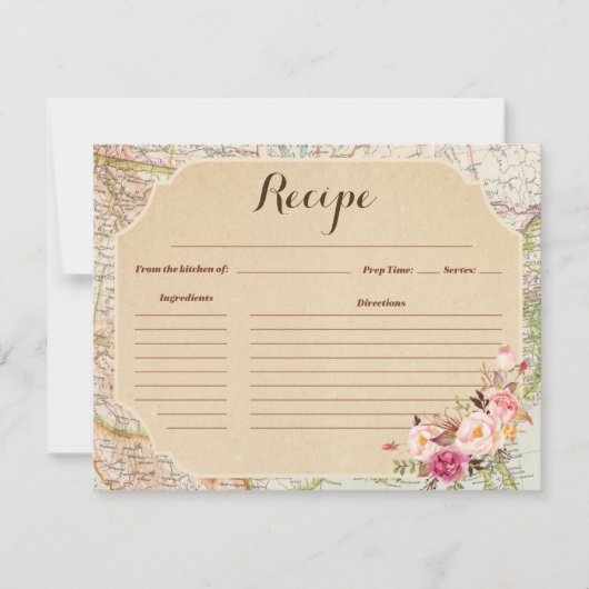 Postkarte Reisebeschreibung (Vorderseite)