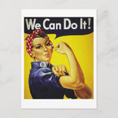 Postkarte, Retro, das können wir machen Postkarte (Vorderseite)