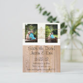 Postkarte rett-the-date (Stehend Vorderseite)